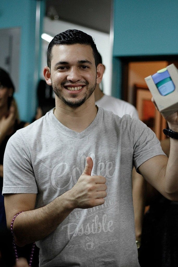 Latte művészeti verseny nyertese