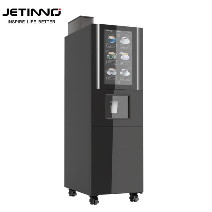 Espresso Capuccino Automcatic kávéautomata érintőképernyős automata 22 hüvelykes